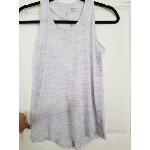 ATHLETA essence spacedye tie back tank top - Picture 4 of 11